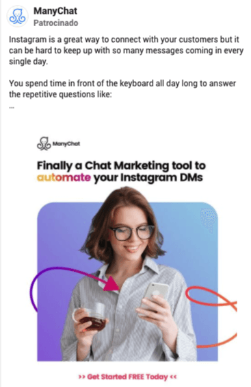 Anúncio de ManyChat — Agentes de IA
