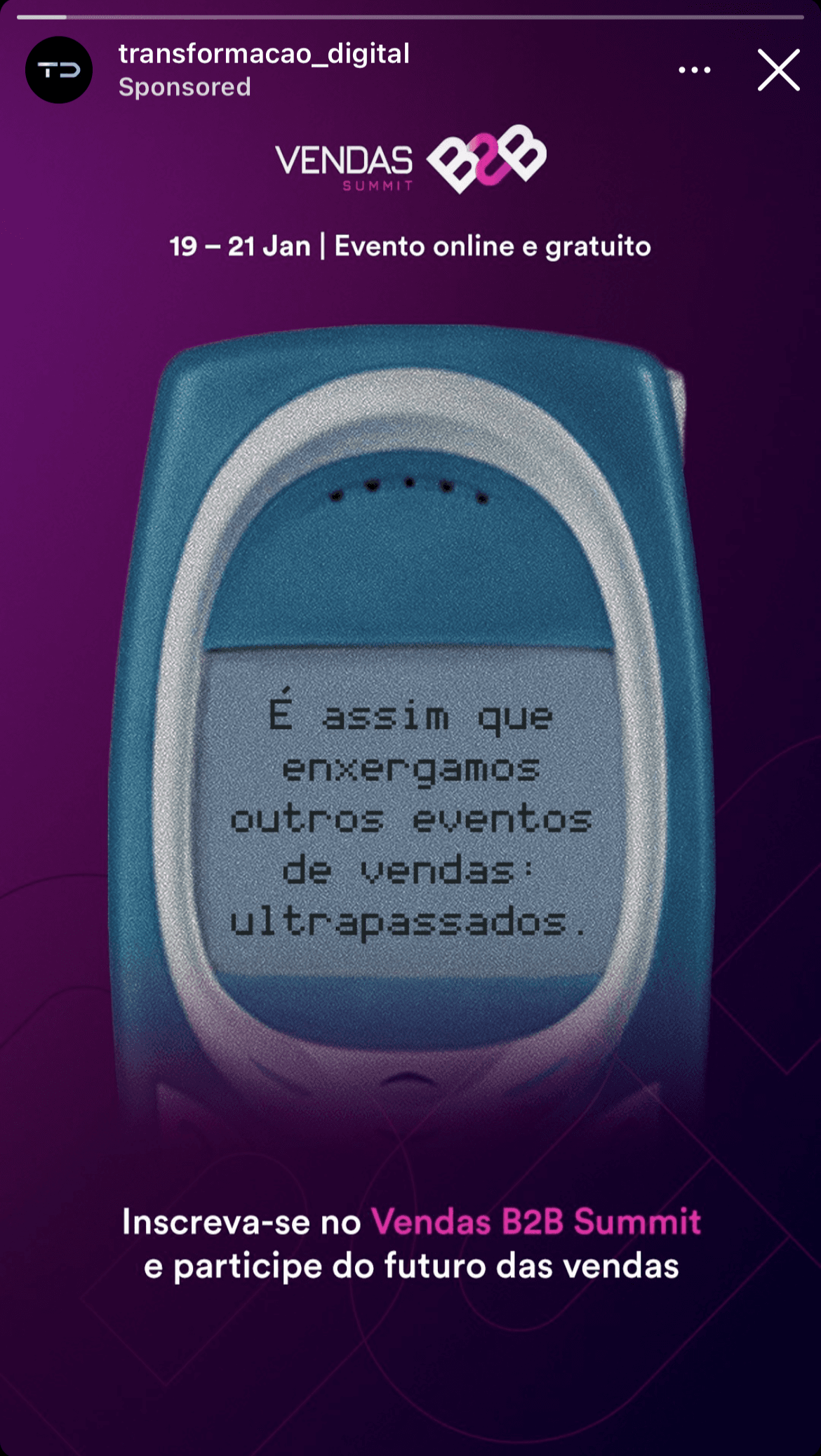 Anúncio de Anúncio de SaaS — SaaS