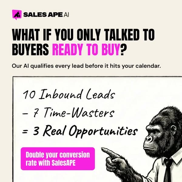 Anúncio de SalesAPE AI — Agentes de IA