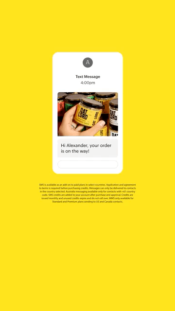 Anúncio de Mailchimp — SaaS